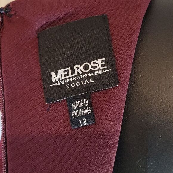 BRAND NEW MELROSE MELROSE SOCIAL ROUNDNECK LINE SLEEVELESS DRESS - Picture 13 of 16